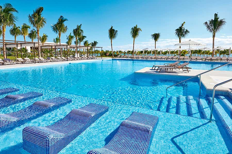 All-inclusive resort pool