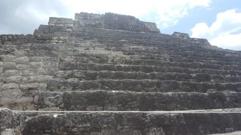 The main pyramid at Chacchoben