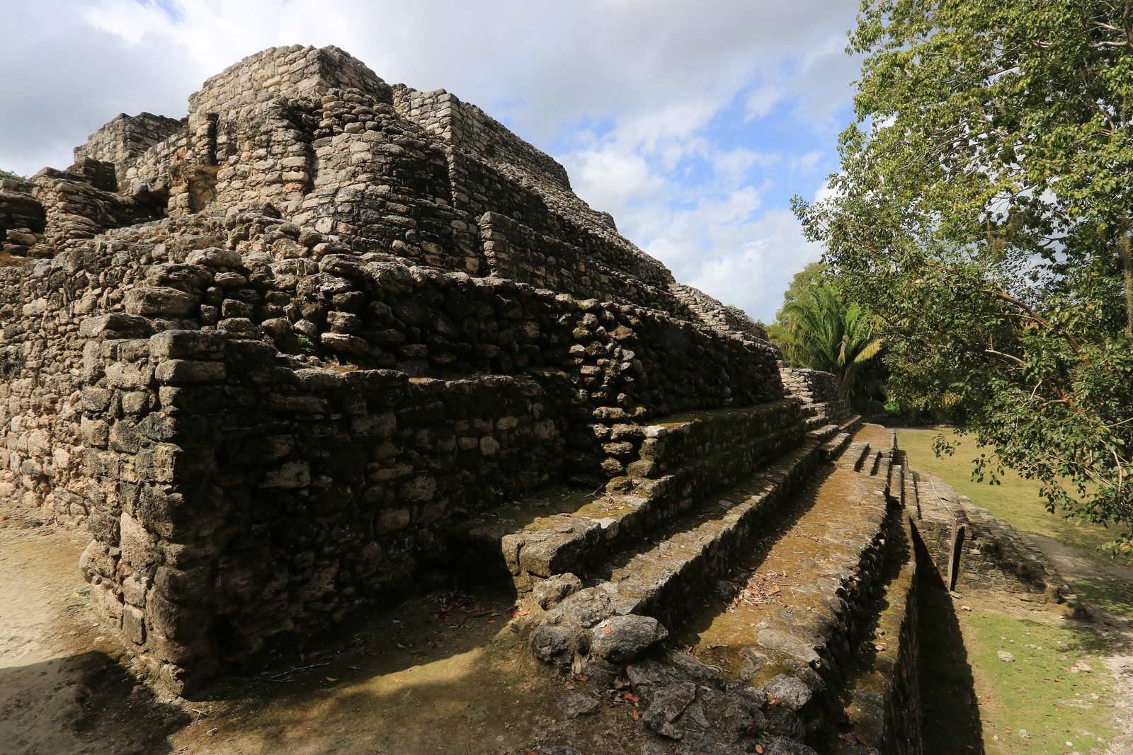 A temple at Chacchoben