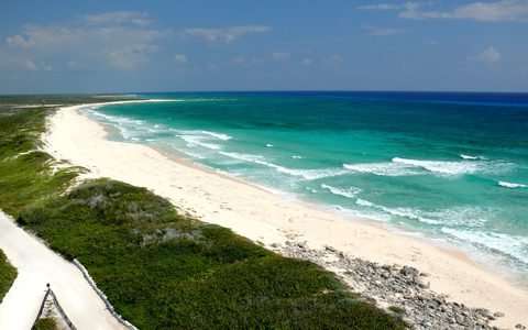 Wild beaches at Punta Sur Eco Beach Park