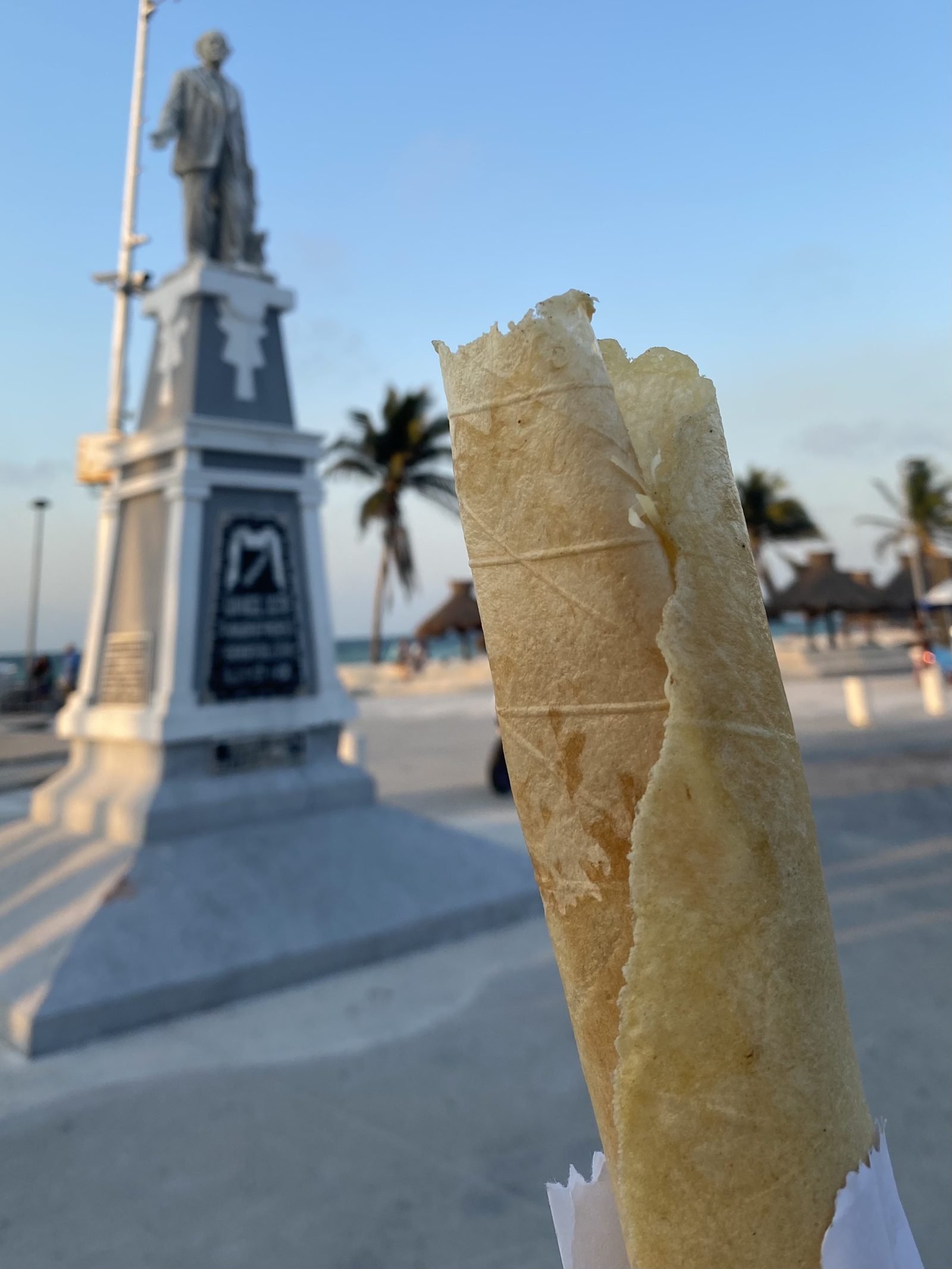 A marquesita on the Malecón