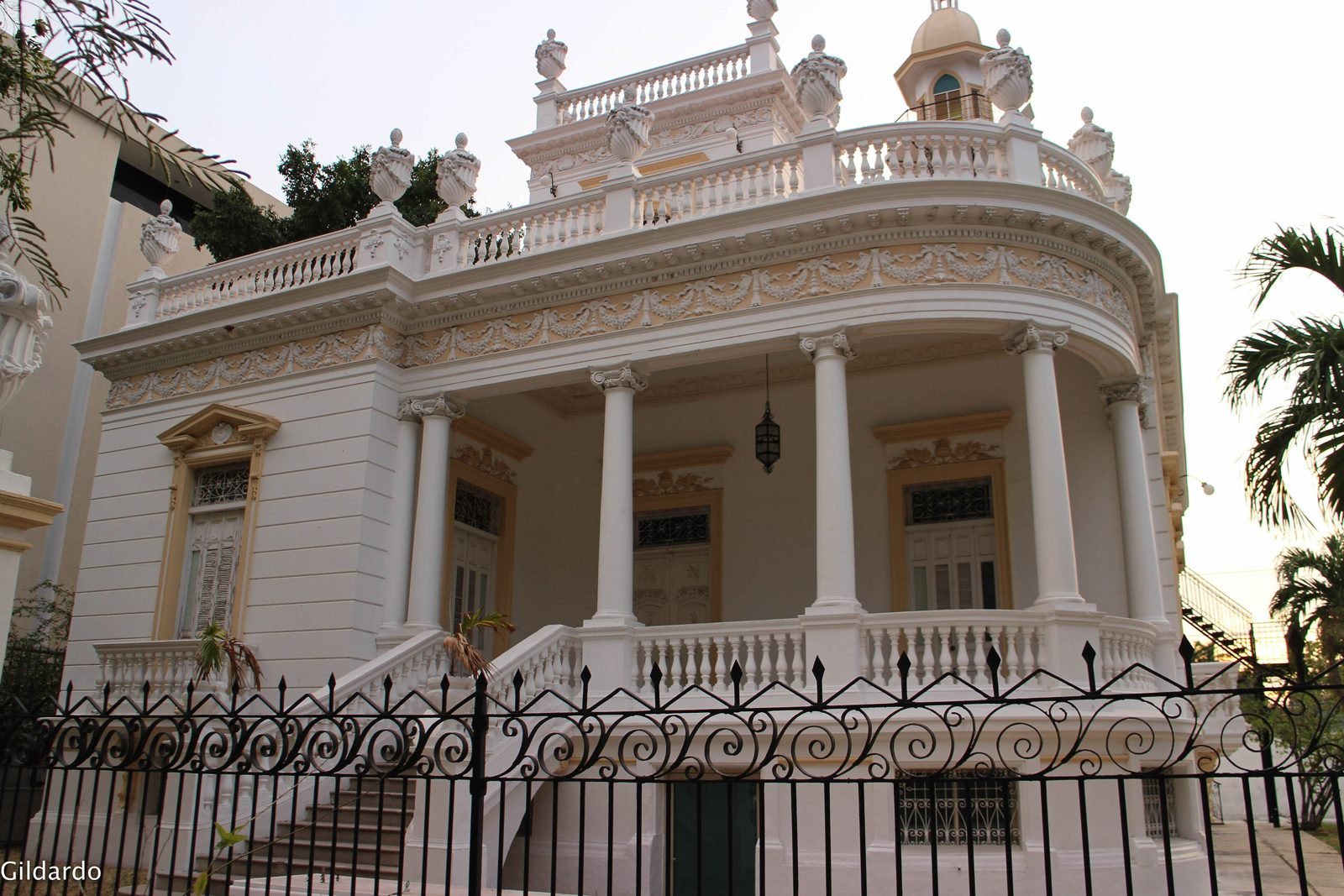 A mansion on Paseo de Montejo in Mérida
